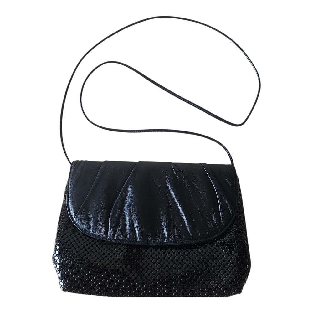 Whiting & Davis Sequin Evening Bag Cocktail Clutch Shoulder Purse